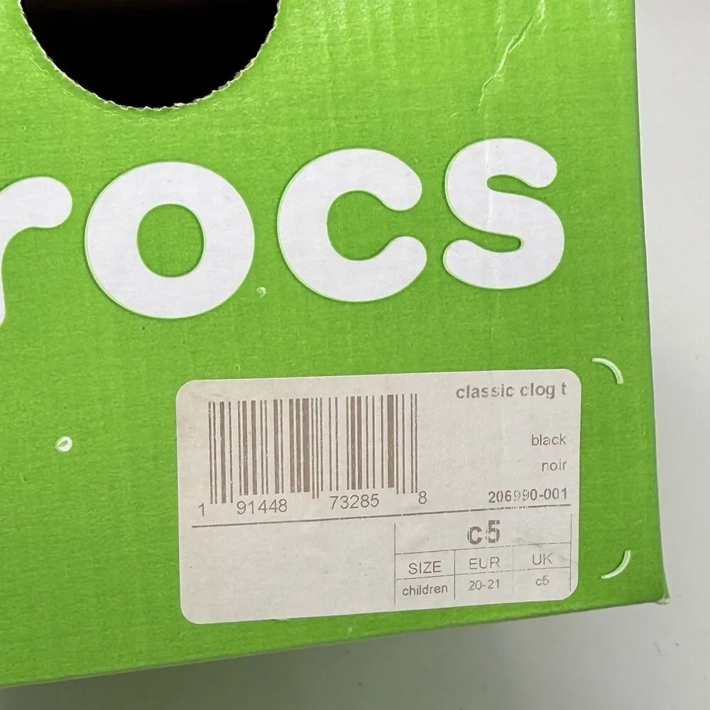 CROCS new box